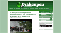 Desktop Screenshot of drakcupen.se