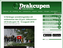 Tablet Screenshot of drakcupen.se